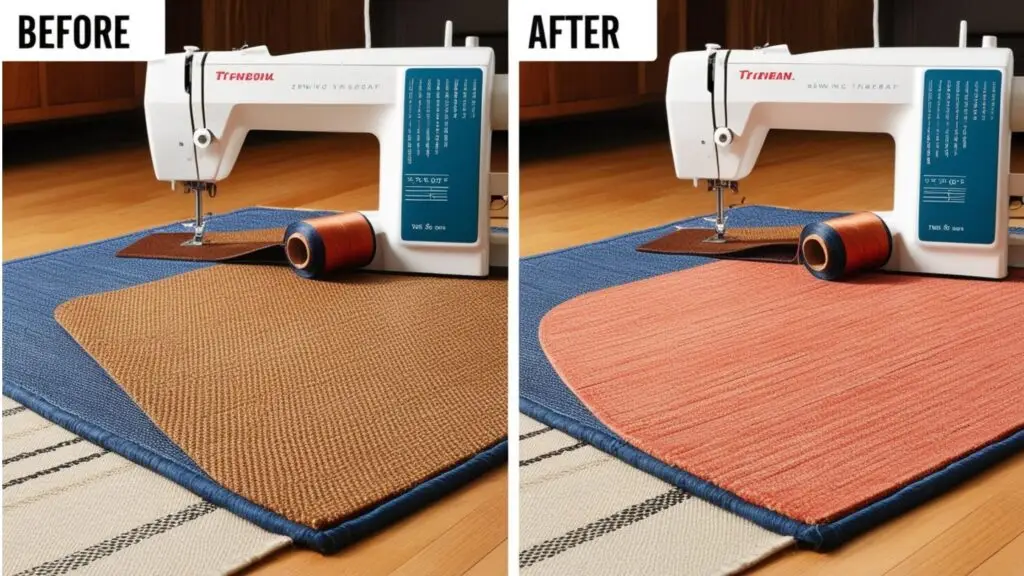 Reinforcing Rugs with Sewn-On Backing