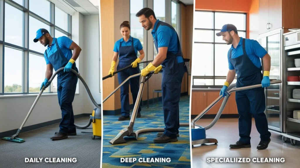 Cleaning Services Come in various varieties