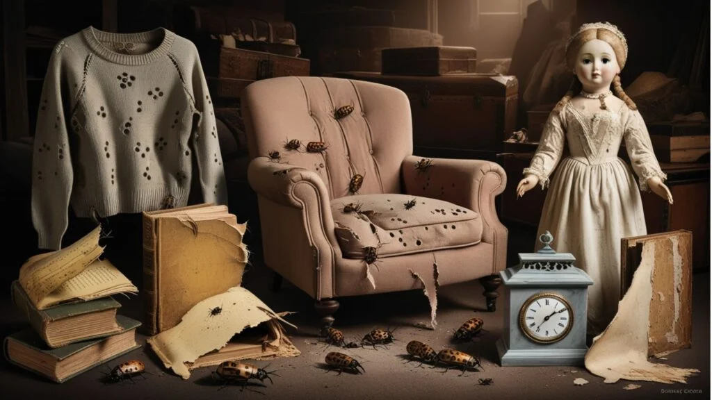 Damage Caused by Using Carpet Beetles