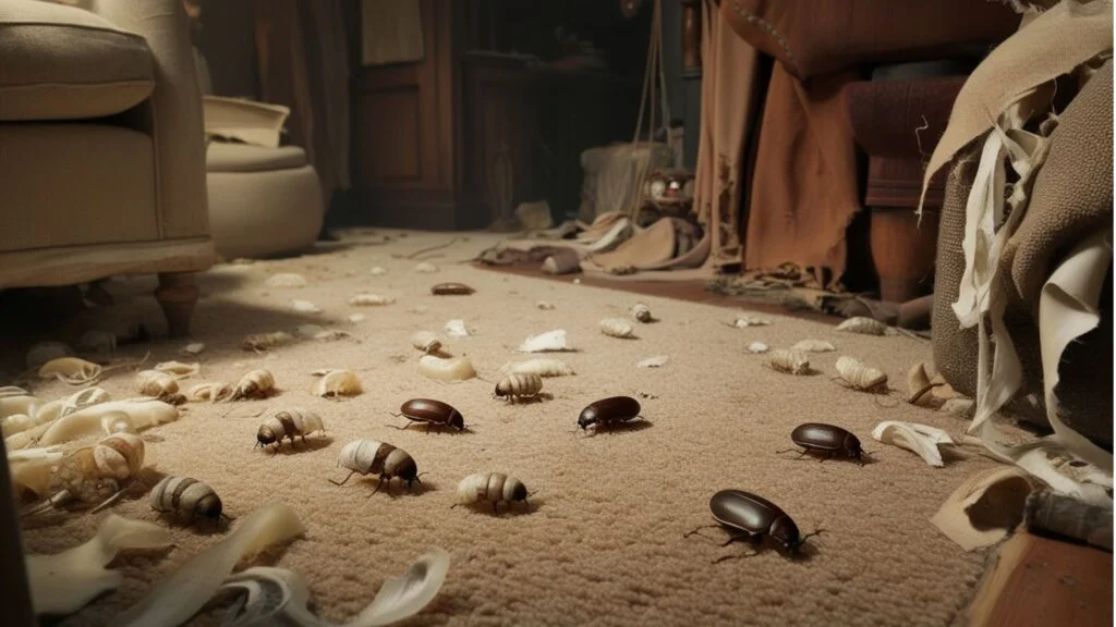 Signs of a Carpet Beetle Infestation