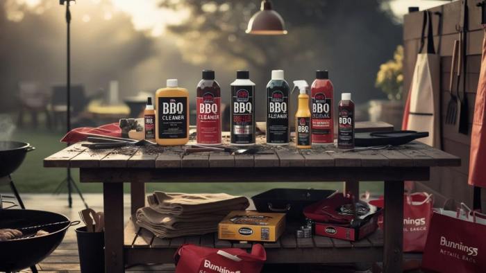 BBQ cleaners available at Bunnings, showcasing their effectiveness and features for grill maintenance