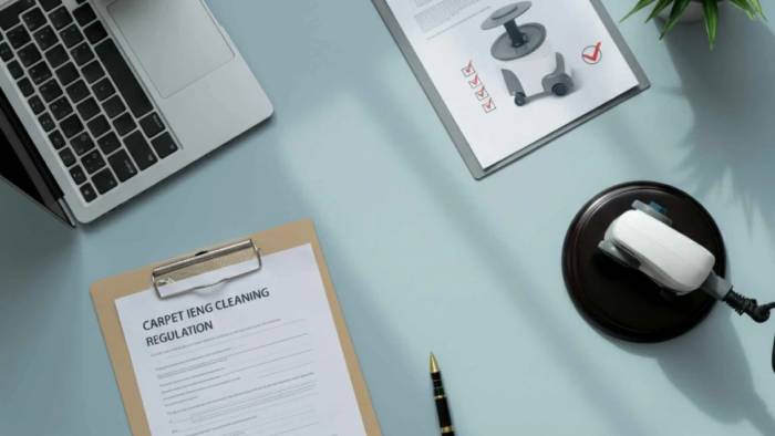 Overview of carpet cleaning regulations in Perth, highlighting rules and compliance for professional cleaners