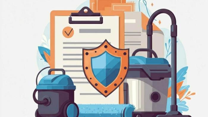 Business owner reviewing insurance and liability coverage to protect their company and assets