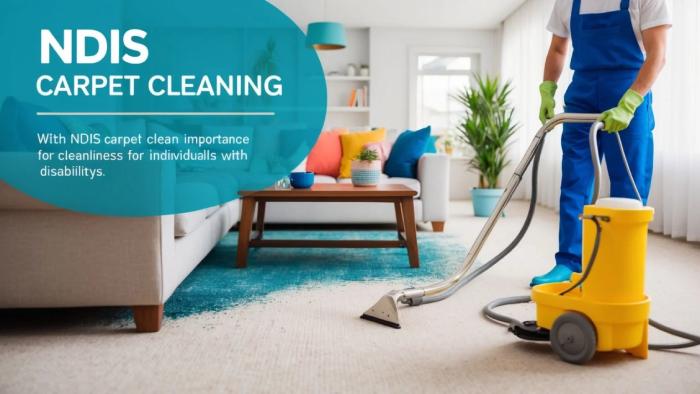 NDIS carpet cleaning services, including professional cleaning for accessible and safe home environments